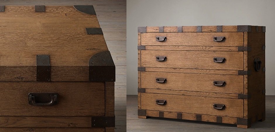 Комод в винтажном стиле Vintage Antique Oak Комод в винтажном стиле Vintage Antique Oak - Loft-Concept в Твери