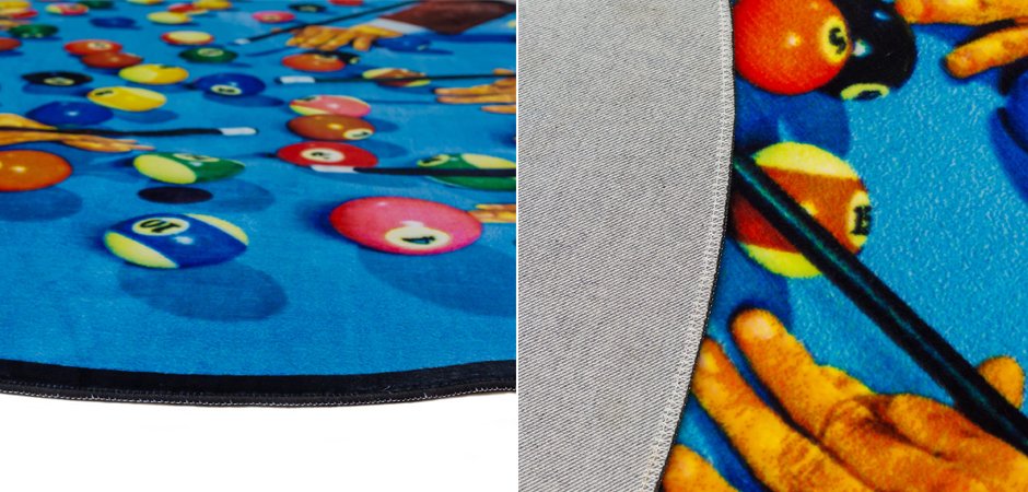 Ковер Seletti Round Rug Snooker Ковер Seletti Round Rug Snooker - Loft-Concept в Твери