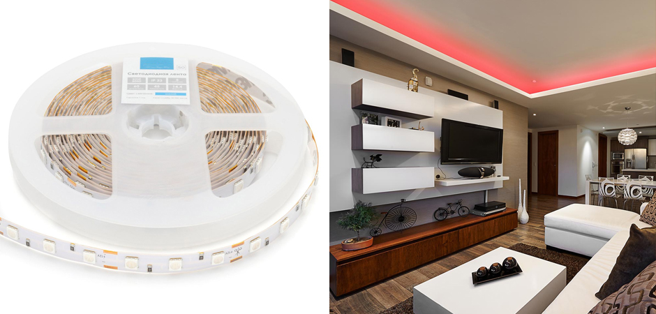Светодиодная лента 14,4W/m 60LED/m 5050SMD красный Светодиодная лента 14,4W/m 60LED/m 5050SMD красный - Loft-Concept в Твери