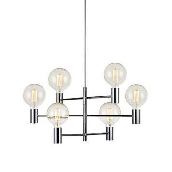 Люстра Helix Chandelier Chrome Хром Люстра Helix Chandelier Chrome Хром в Твери | Loft Concept