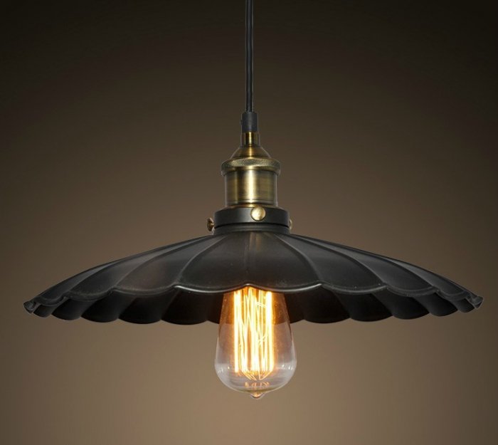 Подвесной светильник Loft Flower Черный Подвесной светильник Loft Flower Черный в Твери | Loft Concept