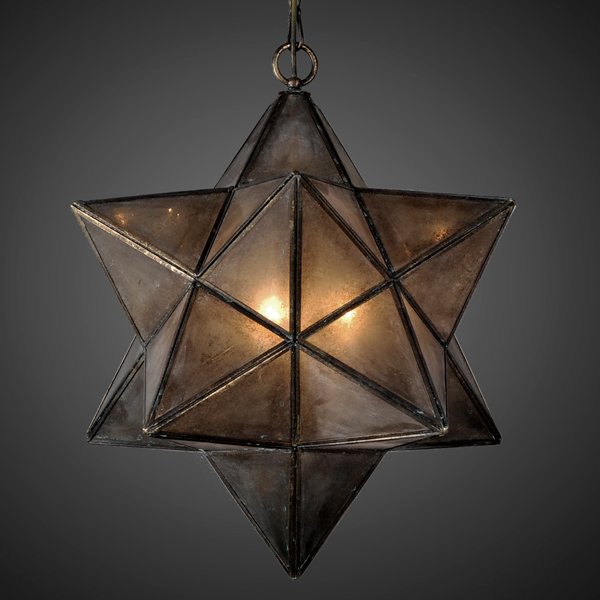 Подвесной светильник Star frosted glass 45 Металлик винтаж Подвесной светильник Star frosted glass 45 Металлик винтаж в Твери | Loft Concept