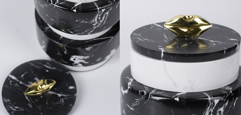 Kelly Wearstler LARGE MELANGE JAR Kelly Wearstler LARGE MELANGE JAR - Loft-Concept в Твери
