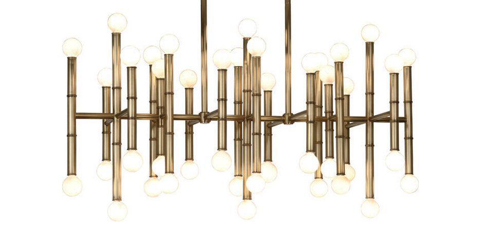 Люстра Meurice Rectangular Chandelier Jonathan Adler - фото №2