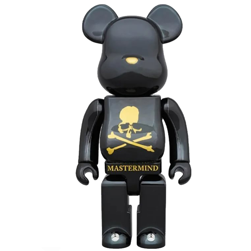 Статуэтка Bearbrick Black Mastermind Черный Статуэтка Bearbrick Black Mastermind Черный в Твери | Loft Concept