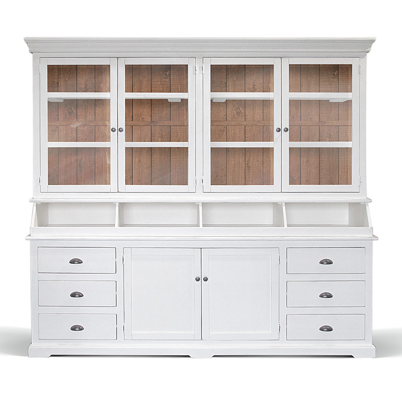 Шкаф Ruggerio Provence HARMONIE Glass Door big Белый Шкаф Ruggerio Provence HARMONIE Glass Door big Белый в Твери | Loft Concept