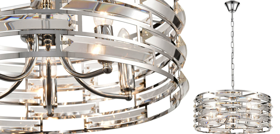 Люстра Chandelier Glass Inserts Люстра Chandelier Glass Inserts - Loft-Concept в Твери