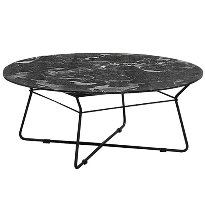 Кофейный стол Marble Coffee Table Черный Черный Мрамор Nero Кофейный стол Marble Coffee Table Черный Черный Мрамор Nero в Твери | Loft Concept