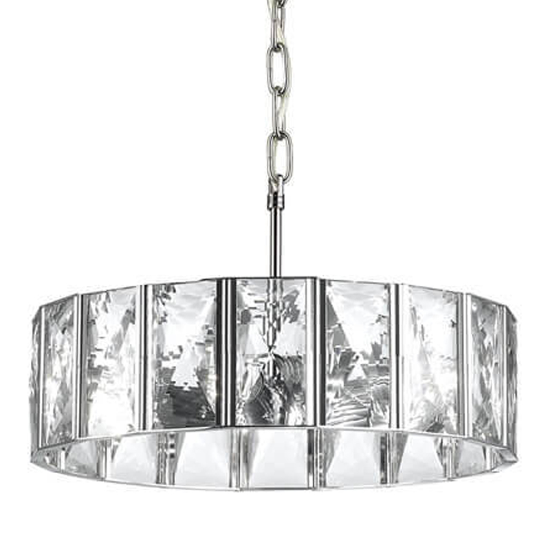 Люстра Tiers Crystal Light Chandelier Round Хром Прозрачный (Transparent) Люстра Tiers Crystal Light Chandelier Round Хром Прозрачный (Transparent) в Твери | Loft Concept