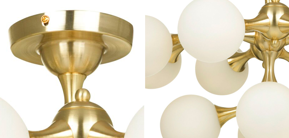 Потолочный светильник MOONDROP Lamp Gold 13 Потолочный светильник MOONDROP Lamp Gold 13 - Loft-Concept в Твери