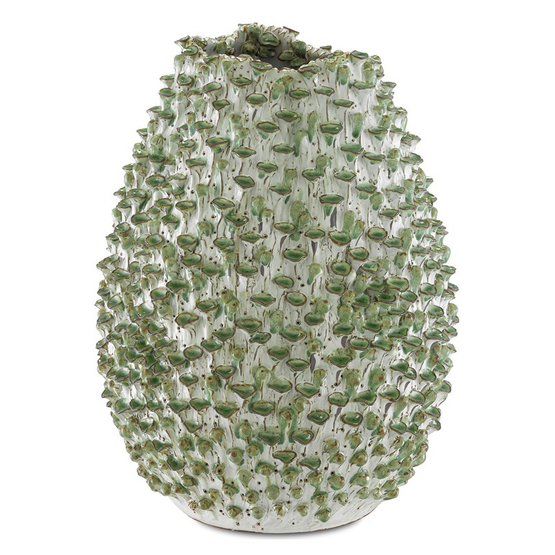 Ваза Milione Medium Vase Белый Зеленый Ваза Milione Medium Vase Белый Зеленый в Твери | Loft Concept