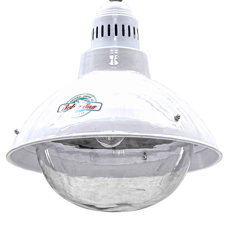 Подвесной светильник Visor Loft White Pendant Белый Прозрачный Подвесной светильник Visor Loft White Pendant Белый Прозрачный в Твери | Loft Concept