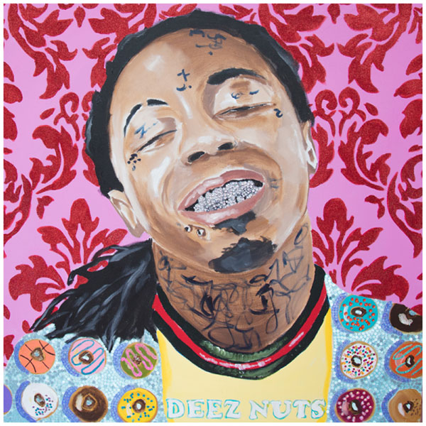 Картина “Deez Nuts Weezy” Мульти Картина “Deez Nuts Weezy” Мульти в Твери | Loft Concept