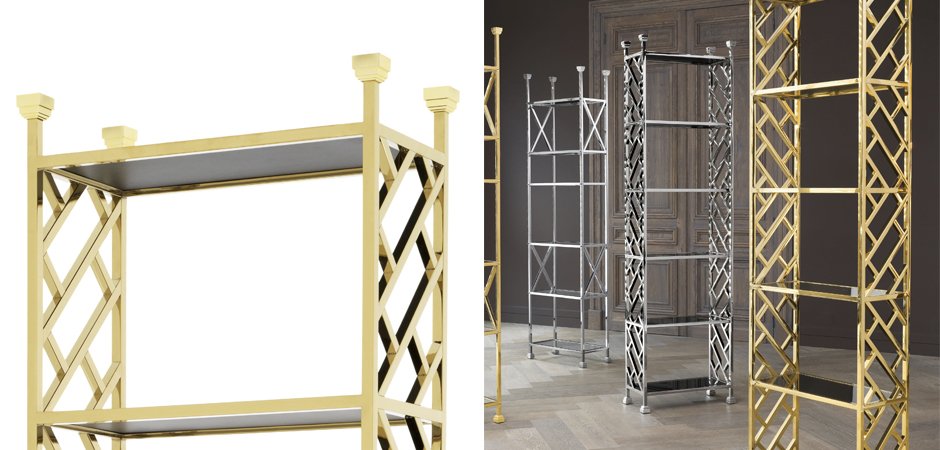 Стеллаж Eichholtz Cabinet Skyler Стеллаж Eichholtz Cabinet Skyler - Loft-Concept в Твери
