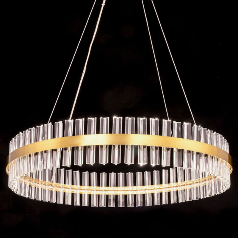 Круглая Люстра Кольцо Хрусталь диаметр 80 см RING Saturno Not Baroncelli Brass Латунь Прозрачное Стекло Круглая Люстра Кольцо Хрусталь диаметр 80 см RING Saturno Not Baroncelli Brass Латунь Прозрачное Стекло в Твери | Loft Concept