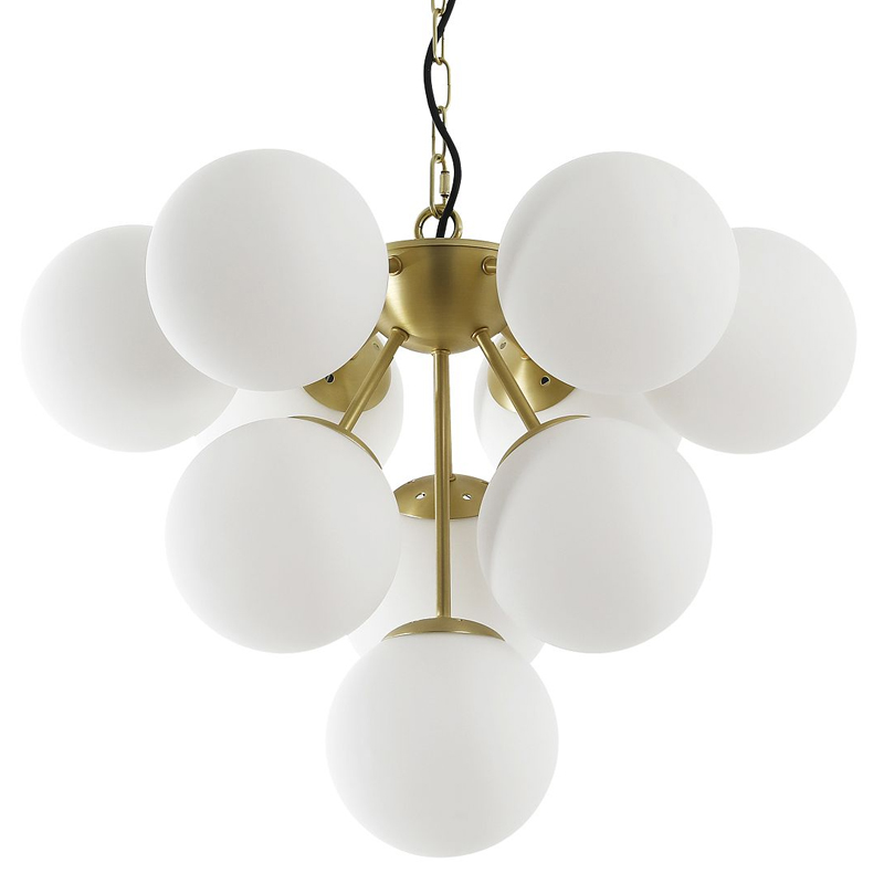 Современная люстра Berries Chandelier Золотой Белый в Твери | Loft Concept 