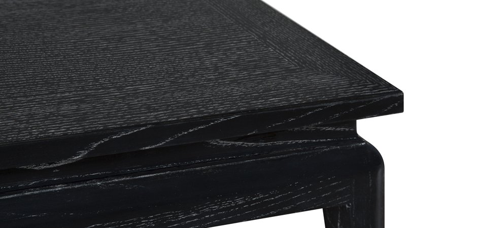 Кофейный стол Black Curved Coffee Table Кофейный стол Black Curved Coffee Table - Loft-Concept в Твери