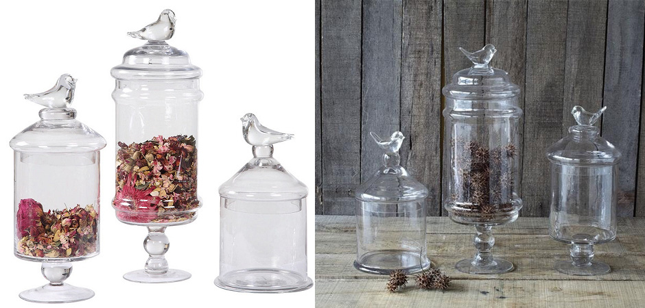 Ваза Glass Vase With Lid Ваза Glass Vase With Lid - Loft-Concept в Твери