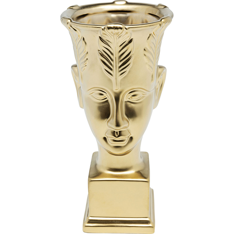 Ваза Golden Face Vase 26 Золотой Ваза Golden Face Vase 26 Золотой в Твери | Loft Concept