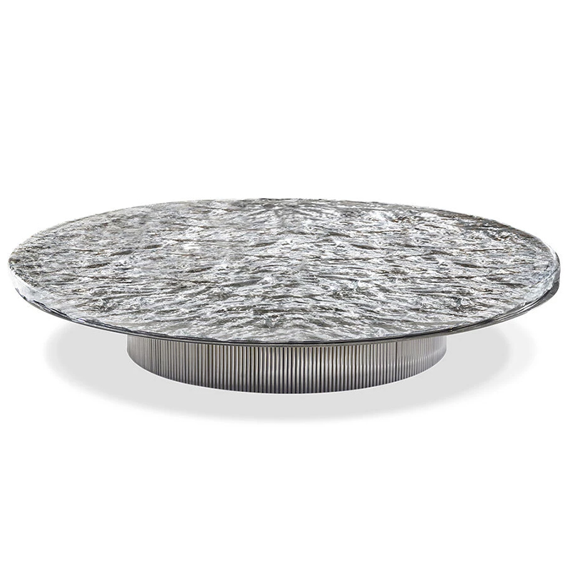 Кофейный стол Miller Coffee Table Серебряный Прозрачный Кофейный стол Miller Coffee Table Серебряный Прозрачный в Твери | Loft Concept