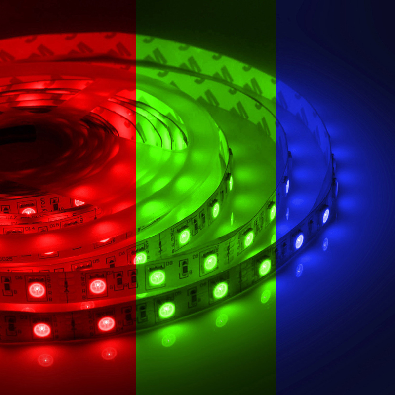 Комплект светодиодной ленты 7,2W/m 30LED/m 3528SMD разноцветный 5M Белый Комплект светодиодной ленты 7,2W/m 30LED/m 3528SMD разноцветный 5M Белый в Твери | Loft Concept