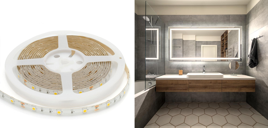 Светодиодная влагозащищенная лента 7,2W/m 30LED/m 5050SMD теплый белый 5M Светодиодная влагозащищенная лента 7,2W/m 30LED/m 5050SMD теплый белый 5M - Loft-Concept в Твери