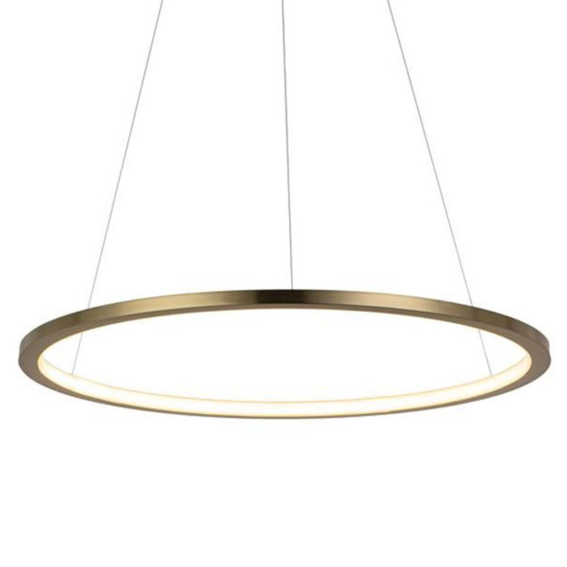 Подвесной светильник Yvette Ring Horizontal gold Золотой Подвесной светильник Yvette Ring Horizontal gold Золотой в Твери | Loft Concept