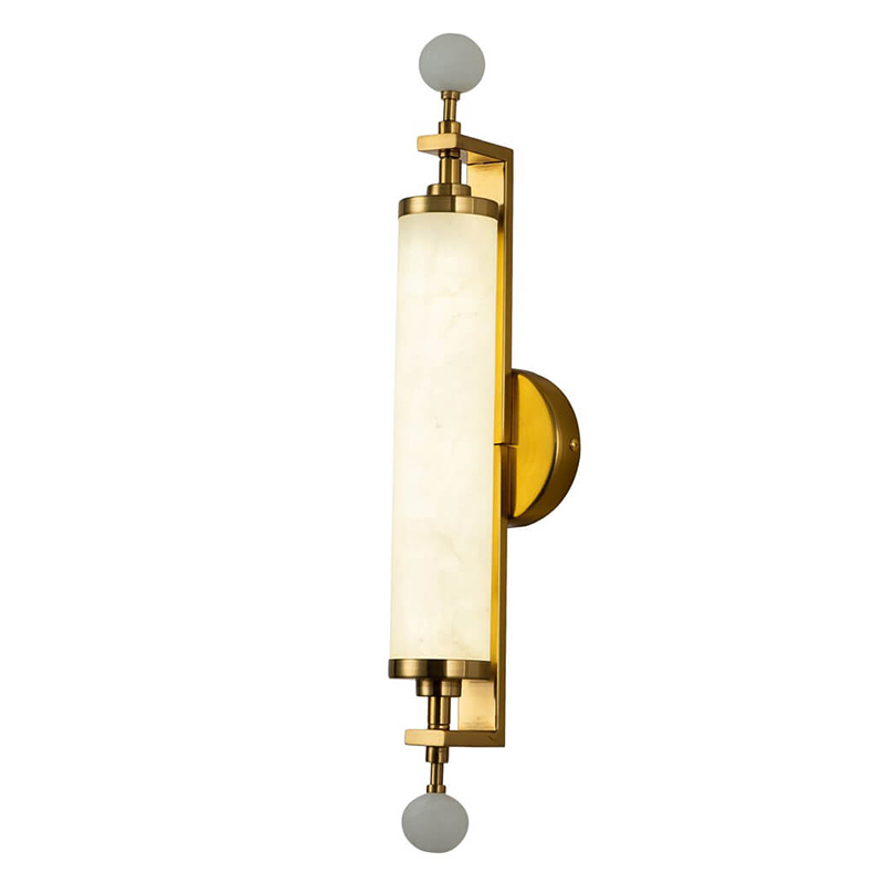 Бра Chantel Marble Wall Lamp S Латунь Белый Бра Chantel Marble Wall Lamp S Латунь Белый в Твери | Loft Concept