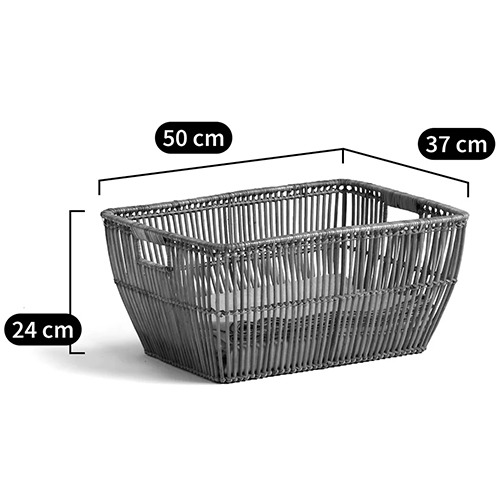 Корзина для белья из ротанга Tamu Wicker Basket в Твери