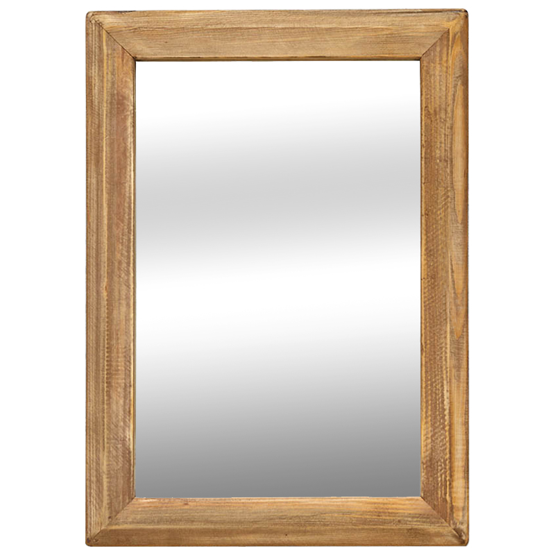 Настенное зеркало в деревянной раме Bruno Mirror Древесина Зеркало Настенное зеркало в деревянной раме Bruno Mirror Древесина Зеркало в Твери | Loft Concept