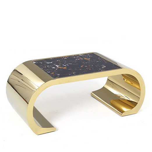 Кофейный стол Gold Regulus Глянцевое золото Кофейный стол Gold Regulus Глянцевое золото в Твери | Loft Concept