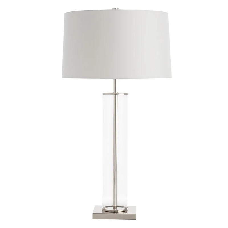 Настольная лампа Ticiana Glass Tube Table lamp Серебряный Настольная лампа Ticiana Glass Tube Table lamp Серебряный в Твери | Loft Concept