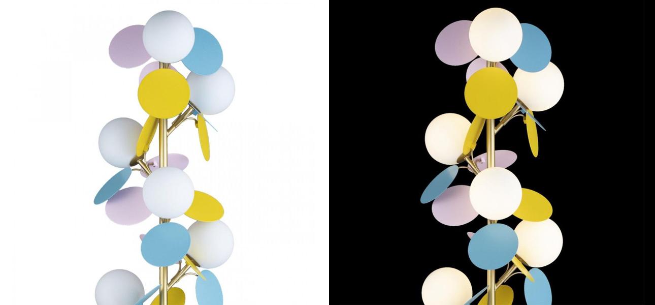 Торшер MATISSE Floor Lamp multicolor - фото