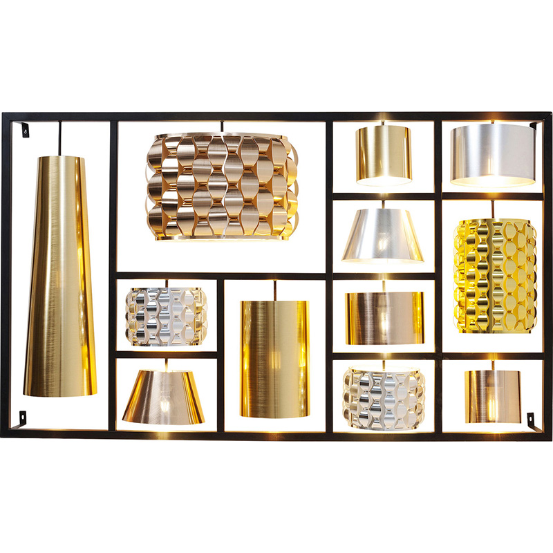 Бра Plusieurs Lamps gold Золотой Серебряный Бра Plusieurs Lamps gold Золотой Серебряный в Твери | Loft Concept