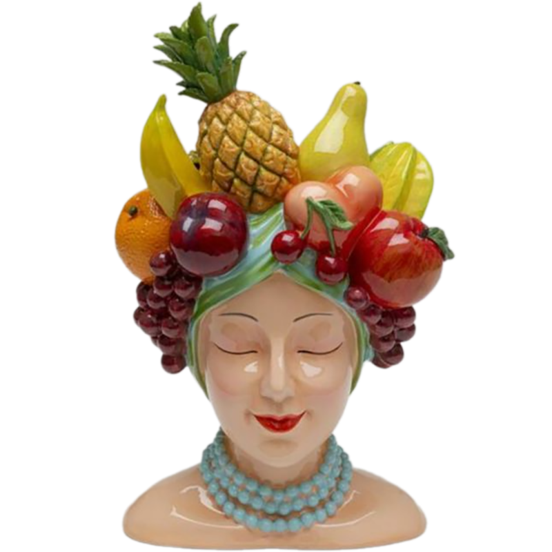 Ваза Fruit Woman Красный Желтый Бежевый Оранжевый Зеленый Ваза Fruit Woman Красный Желтый Бежевый Оранжевый Зеленый в Твери | Loft Concept