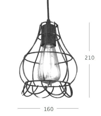 Cветильник Loft Nest Cage №5 в Твери