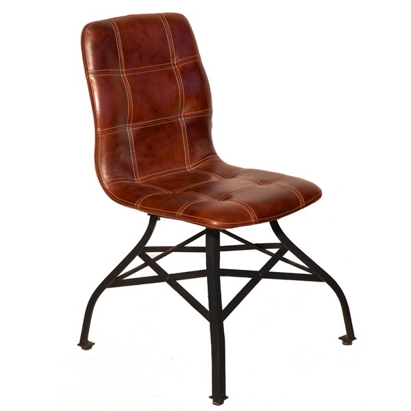 Барный стул Vintage Chair Коричневый Черный Барный стул Vintage Chair Коричневый Черный в Твери | Loft Concept