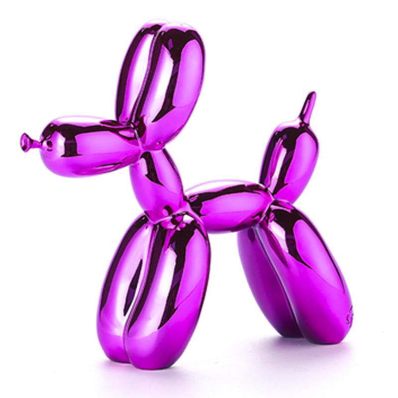 Статуэтка Jeff Koons Balloon Dog medium Purple Пурпурно-фиолетовый Статуэтка Jeff Koons Balloon Dog medium Purple Пурпурно-фиолетовый в Твери | Loft Concept
