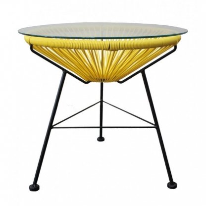 Приставной стол Acapulco side table Yellow Морская синь Желтый Оранжевый Зеленый Черный Белый Приставной стол Acapulco side table Yellow Морская синь Желтый Оранжевый Зеленый Черный Белый в Твери | Loft Concept