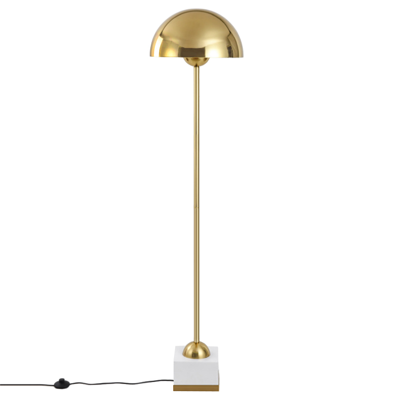 Торшер Riverside Floor Lamp Золотой Торшер Riverside Floor Lamp Золотой в Твери | Loft Concept