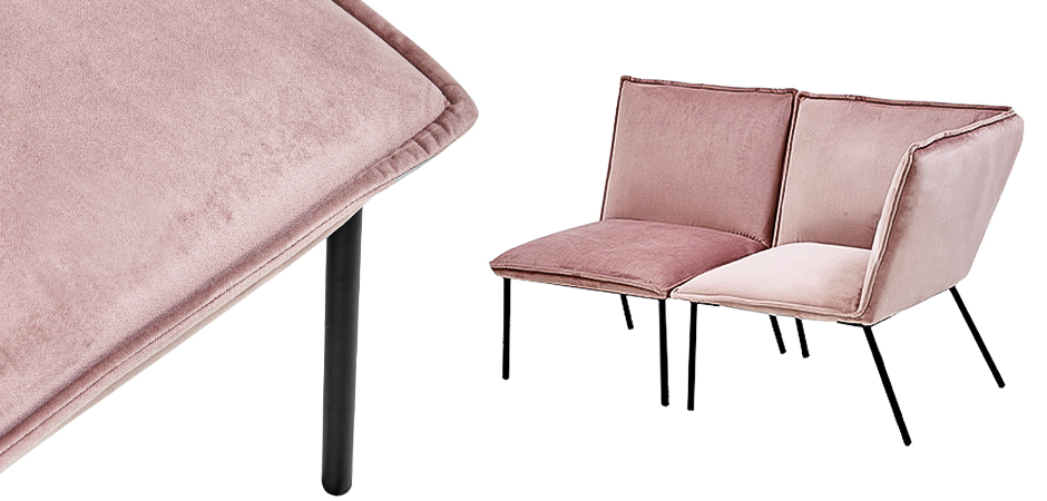 Кресло Corner Armchair Single pink - Loft-Concept в Твери