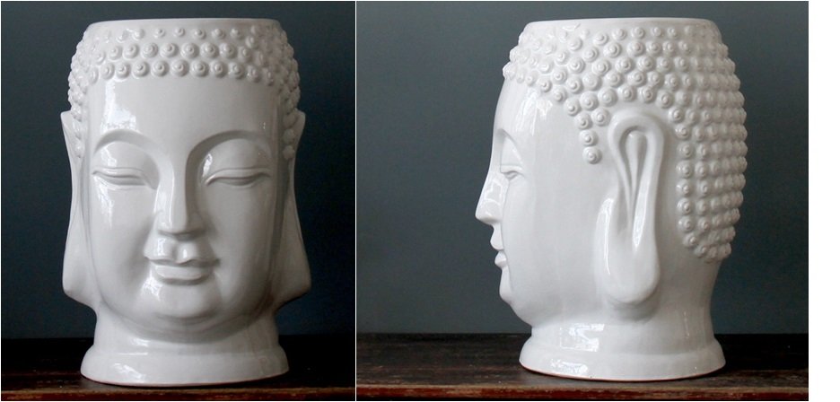 Керамический табурет White buddha - Loft-Concept в Твери