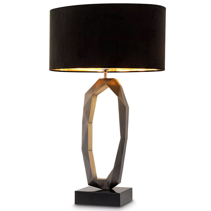 Настольная лампа Eichholtz Table Lamp Santos Черный Графит Настольная лампа Eichholtz Table Lamp Santos Черный Графит в Твери | Loft Concept