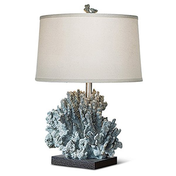 Настольная лампа Blue-Grey Coral Голубой пастельный Настольная лампа Blue-Grey Coral Голубой пастельный в Твери | Loft Concept