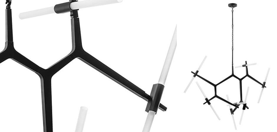 Люстра Агнес Chandelier Black 14 Люстра Агнес Chandelier Black 14 - Loft-Concept в Твери