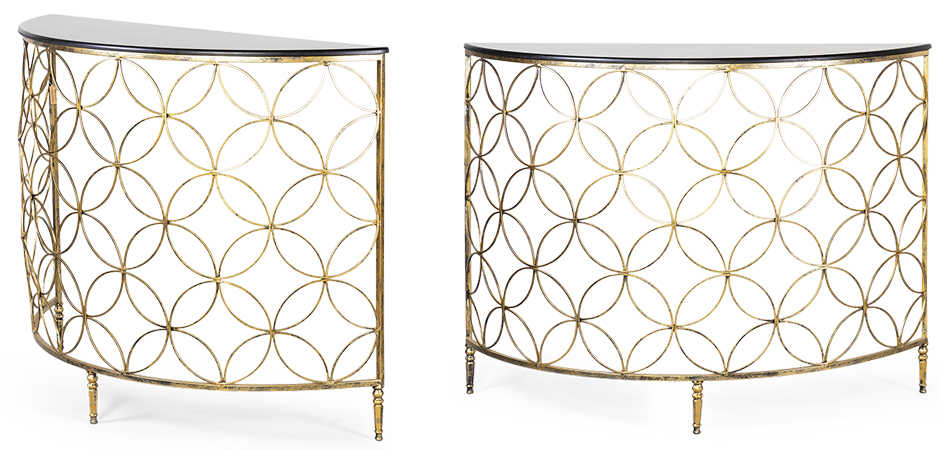 Комплект консолей Gold Lace Console Комплект консолей Gold Lace Console - Loft-Concept в Твери