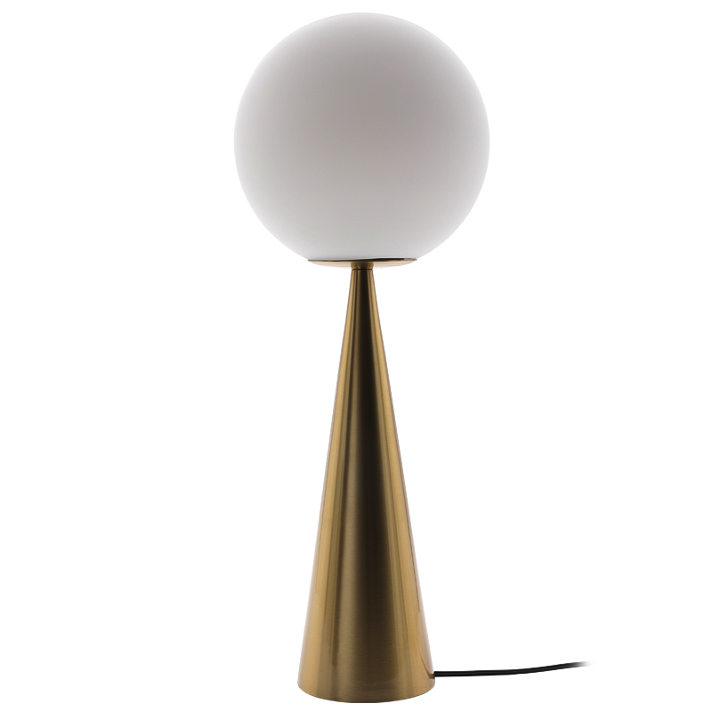 Настольный светильник Fontana Arte Bilia LED Table lamp Латунь Белый Настольный светильник Fontana Arte Bilia LED Table lamp Латунь Белый в Твери | Loft Concept