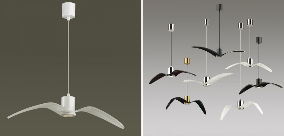 Подвесной светильник Seagull Average белый Подвесной светильник Seagull Average белый - Loft-Concept в Твери