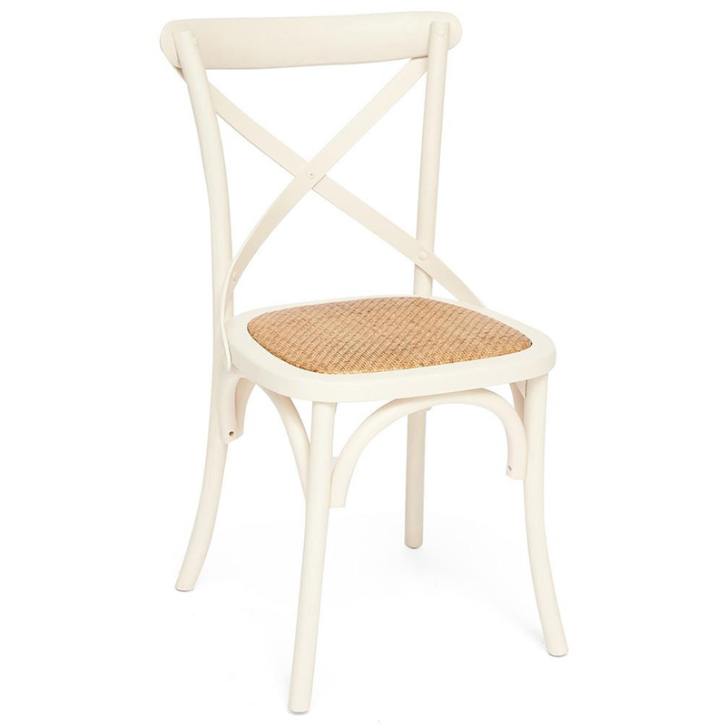 Стул Chaise Provence en Bois blanc белый Белый Бежевый Стул Chaise Provence en Bois blanc белый Белый Бежевый в Твери | Loft Concept