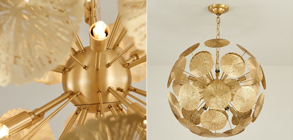 Люстра GLOBAL VIEWS LILY PAD Chandelier Люстра GLOBAL VIEWS LILY PAD Chandelier - Loft-Concept в Твери